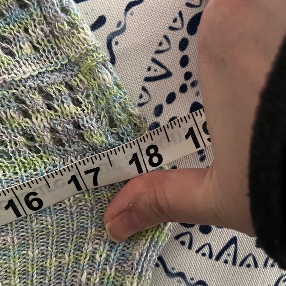 Dex Knit Sweater Pastel Multicolour Size Medium - Picture 9 of 10